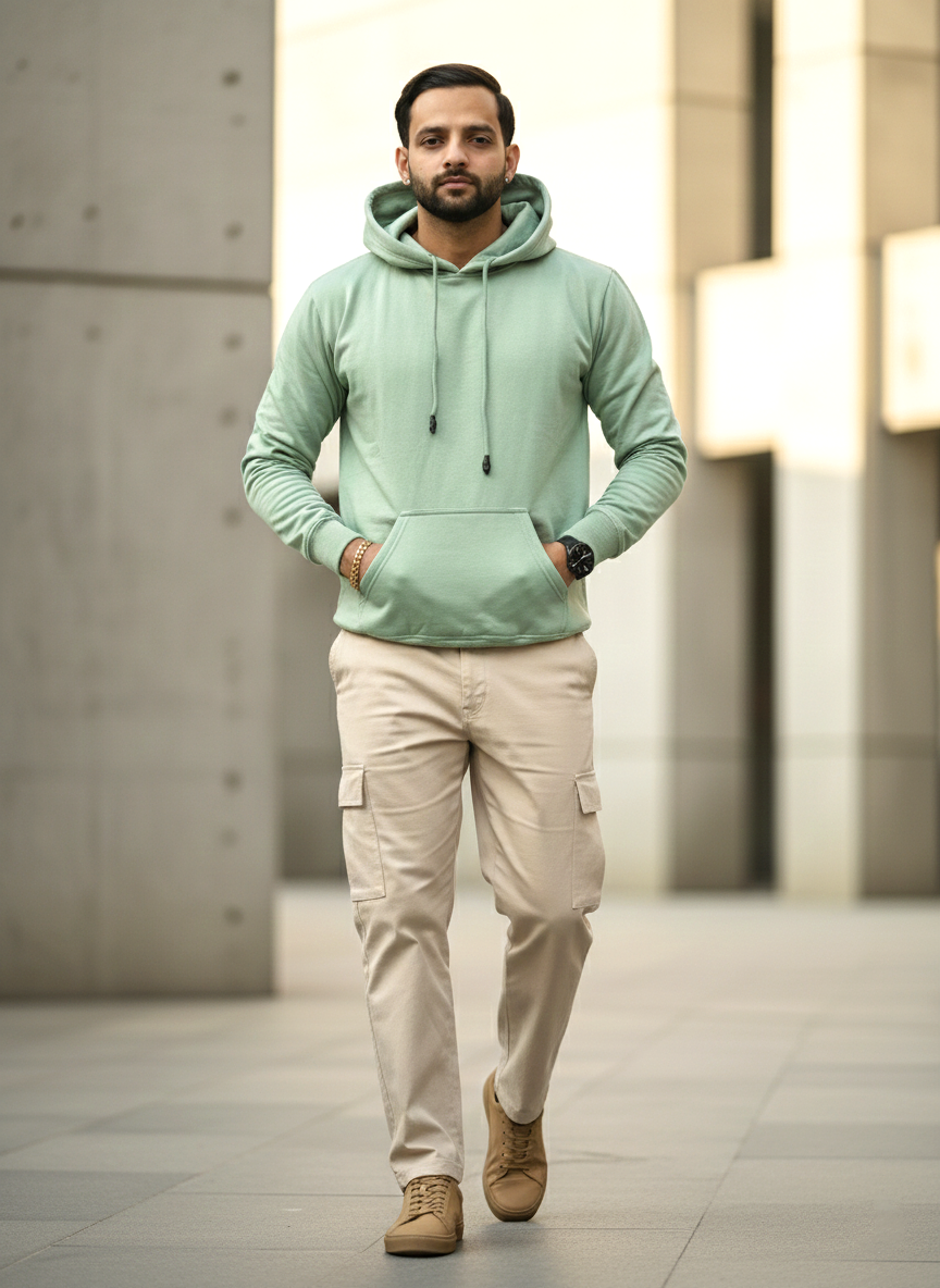 Home premium maroon hoodie