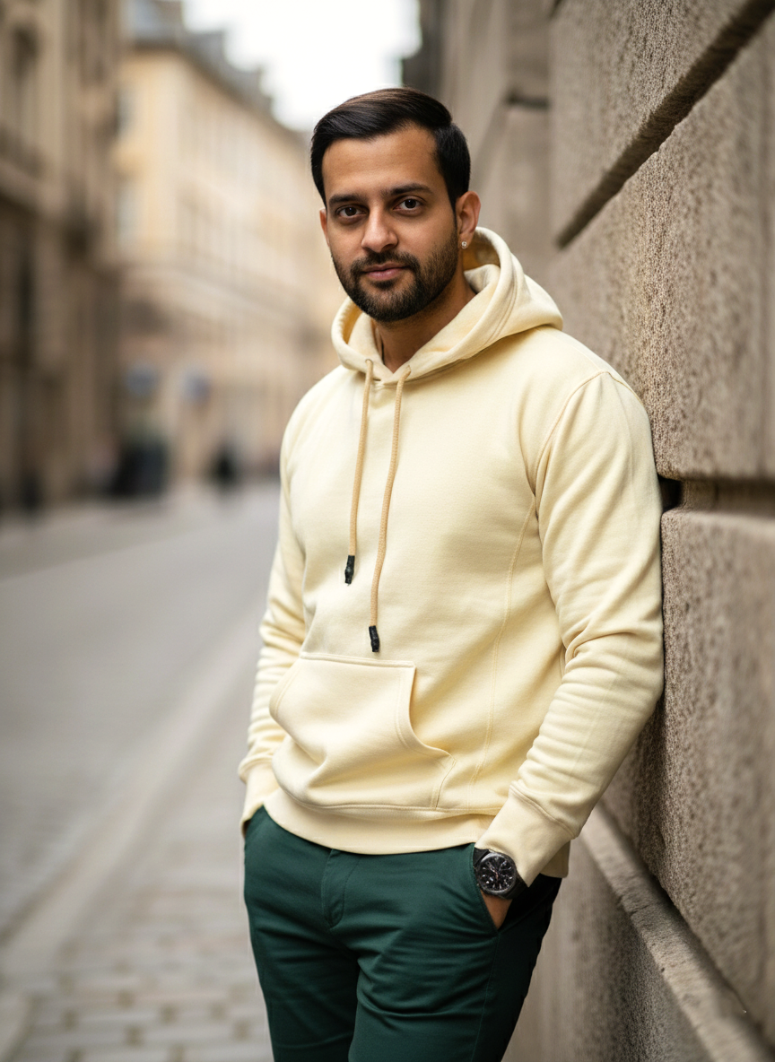 Home premium maroon hoodie